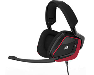 אוזניות גיימינג Corsair VOID PRO 7.1 SURROUND Red