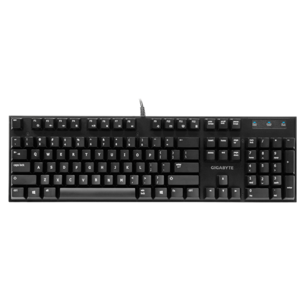 ⁦מקלדת גיימינג GIGABYTE FORCE K83 CHERRY MX RED Mechnical Keyboard⁩ – תמונה ⁦2⁩