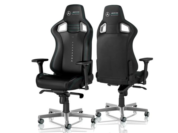 ⁦כיסא גיימינג Noblechairs Mercedes AMG Petronas⁩ – תמונה ⁦4⁩