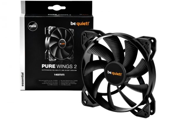 מאוורר למארז be quiet! PURE WINGS 2 140MM PWM