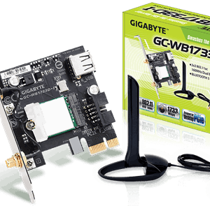 כרטיס רשת אלחוטי Gigabyte AC9560 Wireless Bluetooth PCI Express Adapter