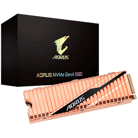 כונן 1TB SSD NVME Gen4 AORUS GP-ASM2NE6100TTTD M.2