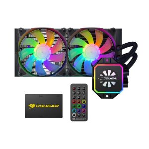 קירור נוזלי למעבד Cougar Helor-240RGB 240MM