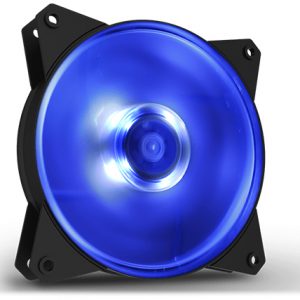 מאוורר למארז Cooler Master MasterFan MF120L Blue 120MM