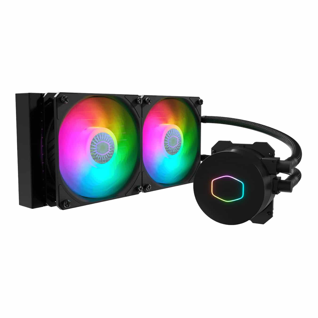 קירור נוזלי למעבד Cooler Master MasterLiquid ML240L ARGB V2 240MM