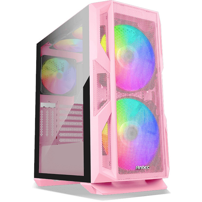 מארז Antec NX800 Pink Mid Tower צבע ורוד