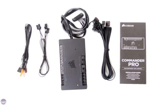 ⁦בקר לדים ומאווררים Corsair iCUE Commander PRO⁩ – תמונה ⁦2⁩