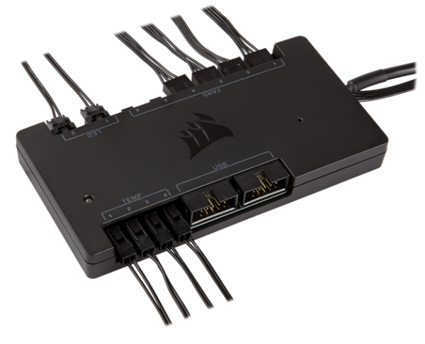 בקר לדים ומאווררים Corsair iCUE Commander PRO