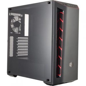 מארז Cooler Master MasterBox MB510L Red Mid Tower צבע שחור ואדום