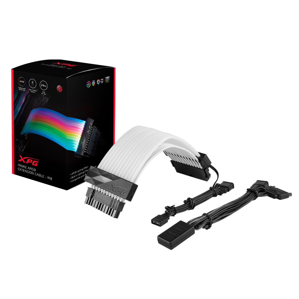 כבל לספק כוח XPG PRIME ARBG 24-Pin ATX