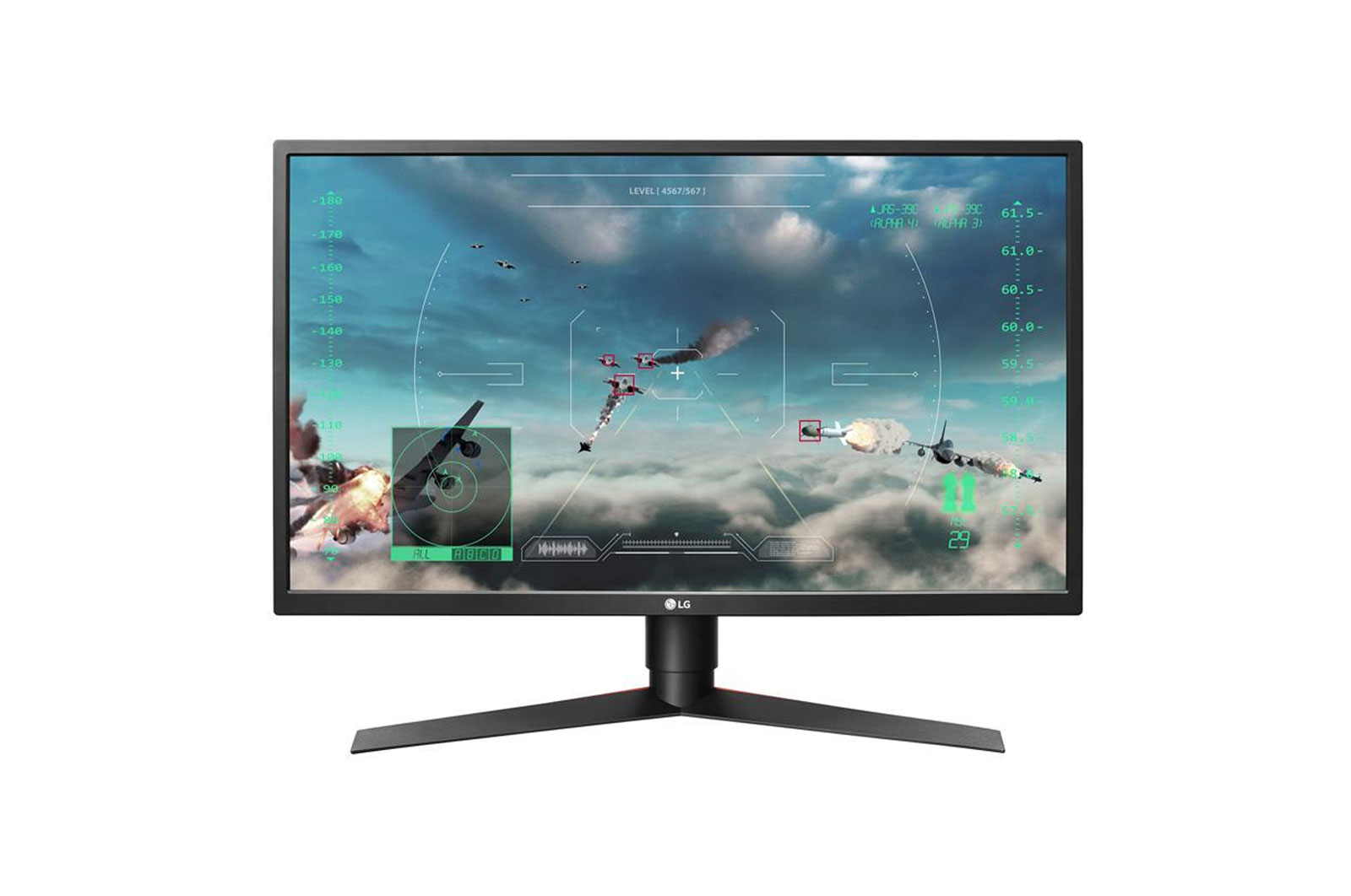 מסך גיימינג LG 27GK750F-B FHD 27" 240HZ