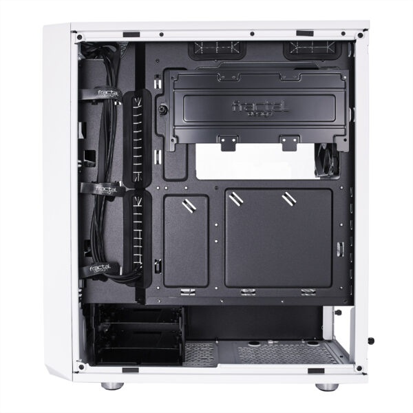 ⁦מארז  Fractal Design Meshify C White TG Mid Tower צבע לבן⁩ – תמונה ⁦2⁩