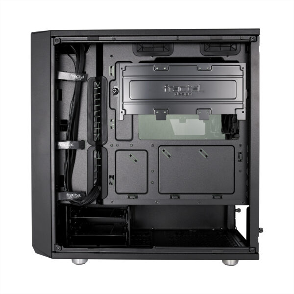 ⁦מארז  Fractal Design Meshify Mini C Blackout Dark TG Micro-ATX צבע שחור קל⁩ – תמונה ⁦3⁩