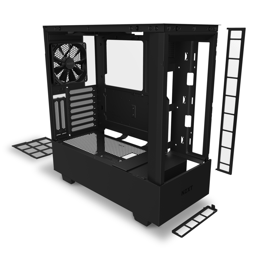 מארז NZXT H510 Elite Matte Black compact ATX Mid-Tower  צבע שחור – תמונה 5