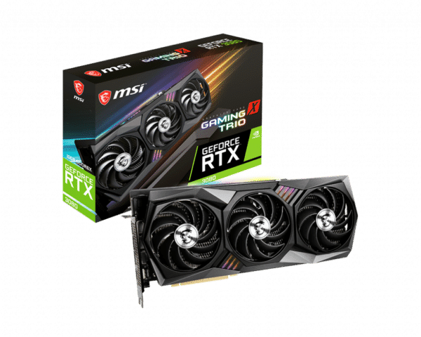 כרטיס מסך לגיימינג MSI GeForce RTX 3080 Gaming X Trio 10GB