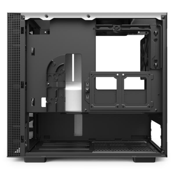 ⁦מארז NZXT H210 Matte White Mini-ITX צבע לבן⁩ – תמונה ⁦3⁩