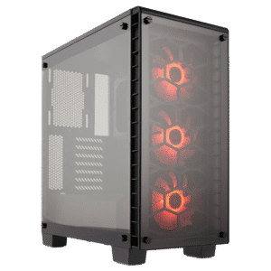 מארז Corsair Crystal 460X RGB BLACK Mid Tower צבע שחור