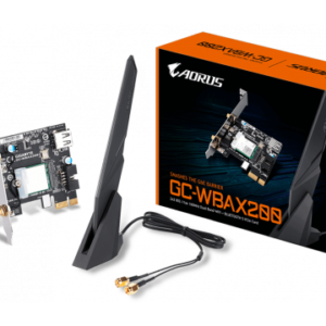 כרטיס רשת אלחוטי Gigabyte AX200 WIFI 6 Bluetooth 5.0 PCIe X1 Adapter