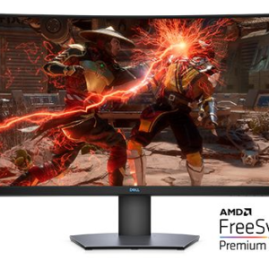 מסך גיימינג DELL S3220DGF 165Hz Curved Gaming Monitor