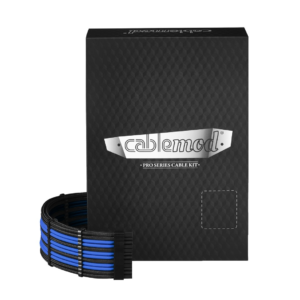סט כבלים לספק כוח CableMod RT-Series PRO ModMesh Black/Blue