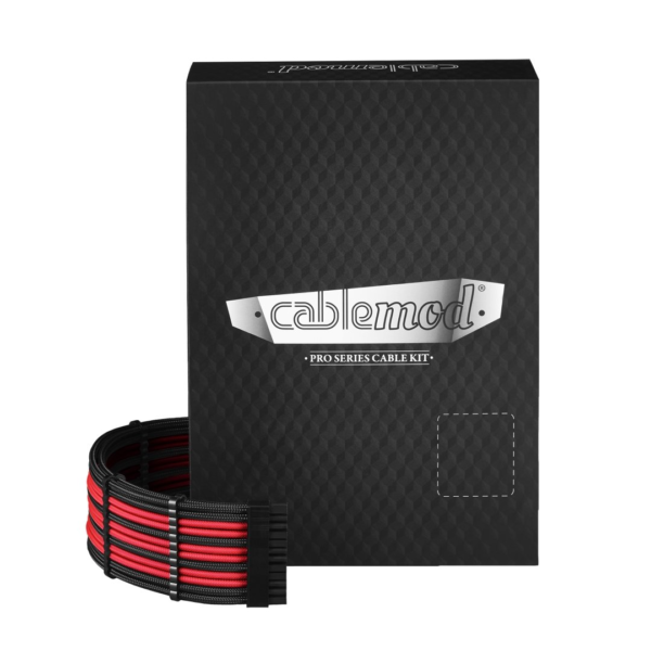 סט כבלים לספק כוח CableMod C-Series PRO ModMesh Black/Red