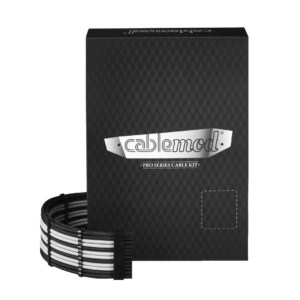 סט כבלים לספק כוח CableMod C-Series PRO ModMesh Black/White