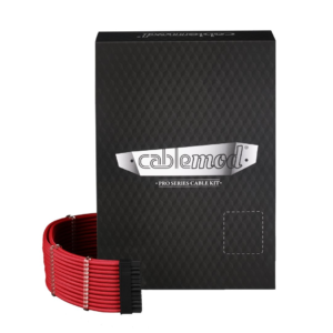 סט כבלים לספק כוח CableMod C-Series PRO ModMesh Red