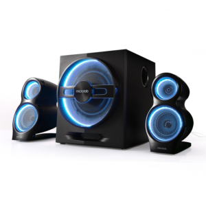 רמקולים למחשב Microlab T10 2.1 Gaming Speaker BLACK