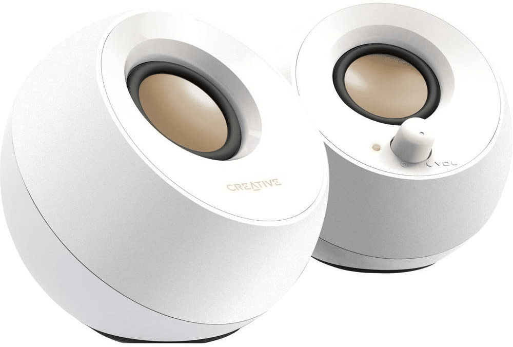 רמקולים למחשב Creative Pebble Modern 2.0 WHITE