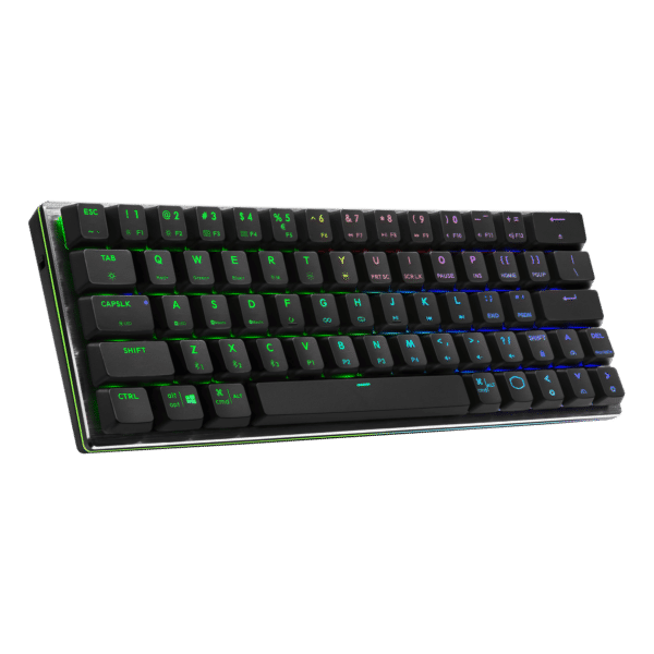 מקלדת גיימינג COOLERMASTER SK622 BLUETOOTH BLACK KEYBOARD - SWITCH BLUE