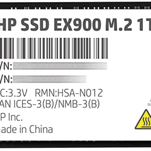 כונן HP SSD 1TB EX900 NVMe