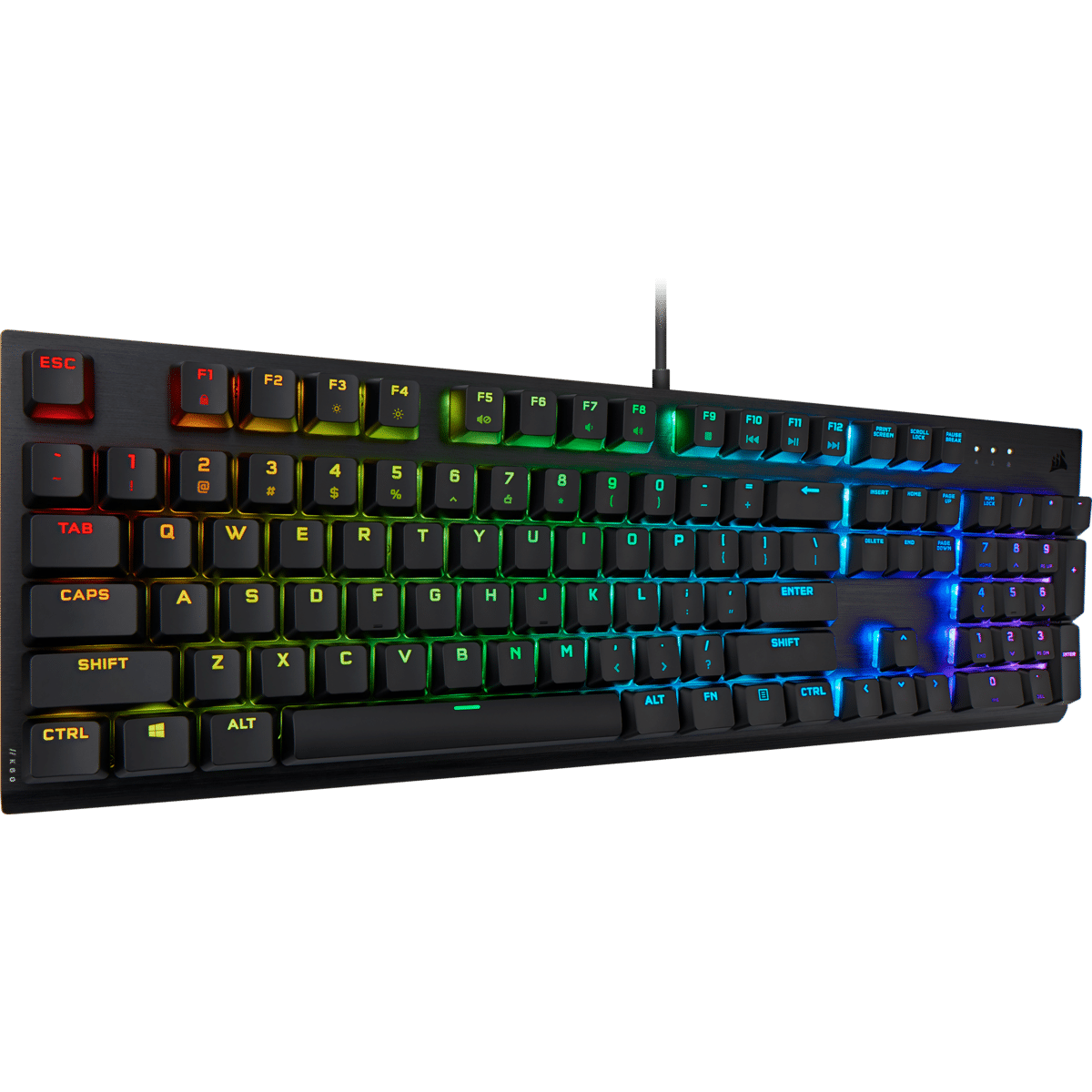 מקלדת גיימינג Corsair K60 RGB PRO Low Profile - Cherry MX