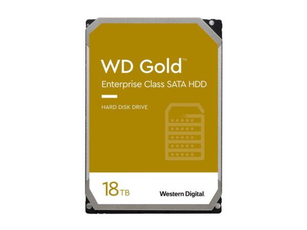 דיסק קשיח פנימי WD GOLD 18TB 7200RPM 256MB