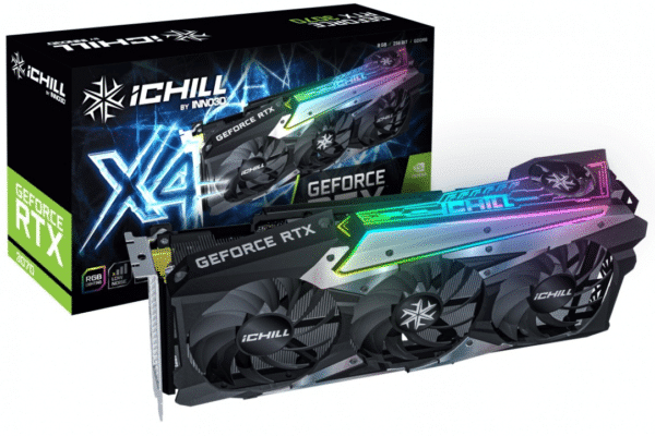 כרטיס מסך לגיימינג INNO3D GEFORCE RTX 3070 ICHILL X4 8GB