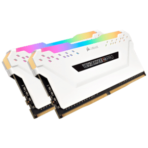 זיכרון Corsair 32GB KIT (2x16GB) DDR4 3200MHz Vengeance WHITE RGB Pro SL C16