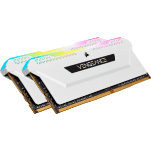 זיכרון Corsair 16GB KIT (2x8GB) DDR4 3600MHz Vengeance WHITE RGB Pro SL C18