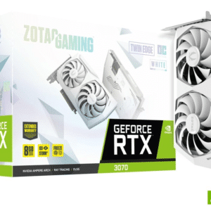 כרטיס מסך לגיימינג ZOTAC RTX 3070 TWIN EDGE 8GB WHITE