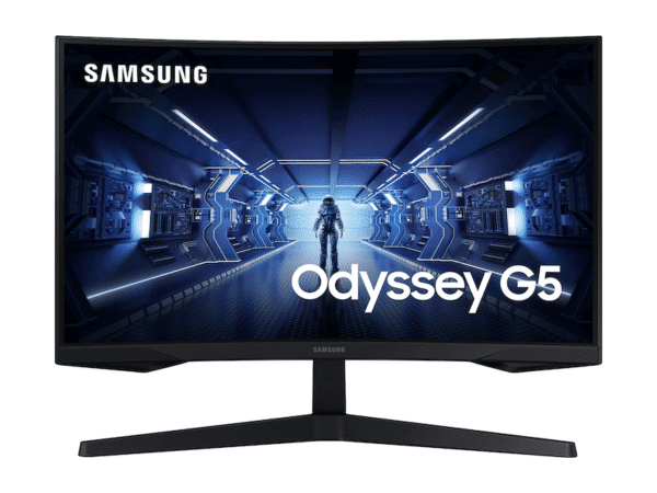מסך גיימינג Samsung C34G55TWWM 34" 165Hz QWHD Curved