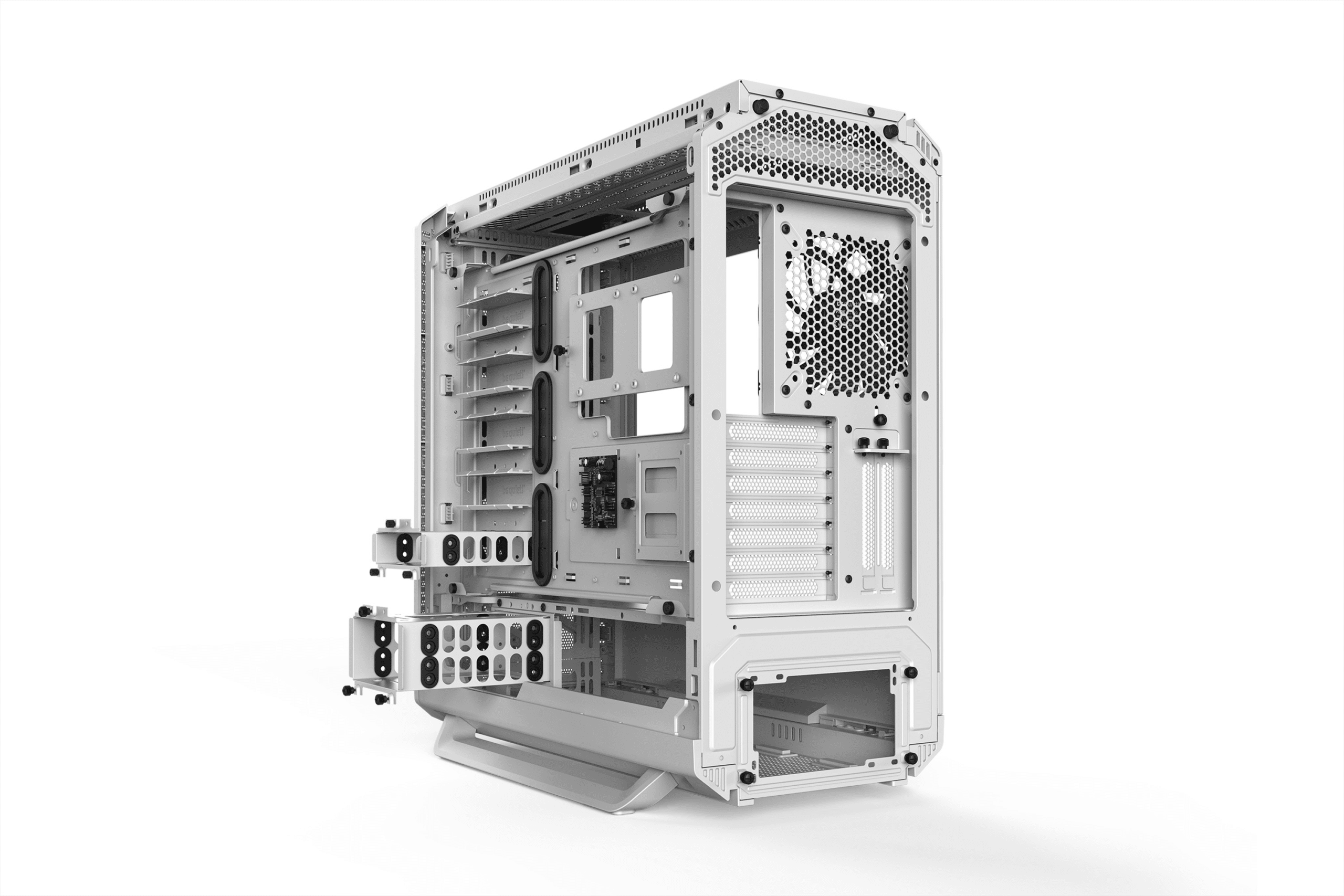 מארז be quiet! SILENT BASE 802 Window White Mid Tower צבע לבן – תמונה 2