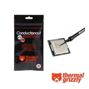 משחה טרמית מתכת נוזלית איכותית Thermal Grizzly Conductonaut 1g