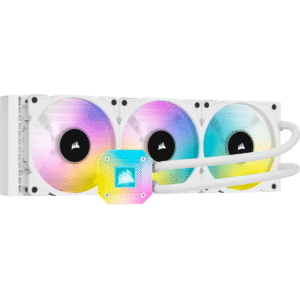 קירור נוזלי למעבד Corsair iCUE H150i ELITE CAPELLIX 360MM WHITE
