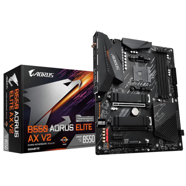 לוח אם Gigabyte B550 AORUS ELITE AX V2 ATX