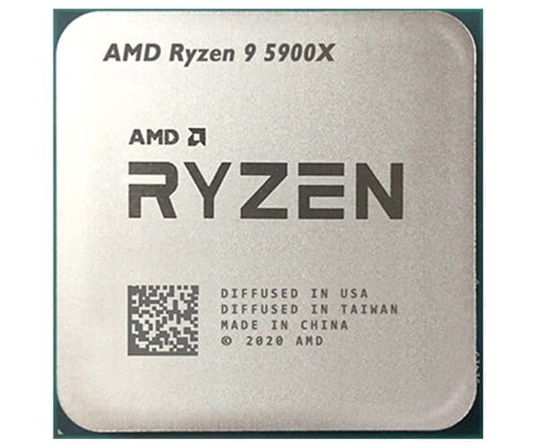 מעבד AMD Ryzen 9 5900X 12-Cores 24-Threads 3.7GHz Turbo 4.8GHz TRAY