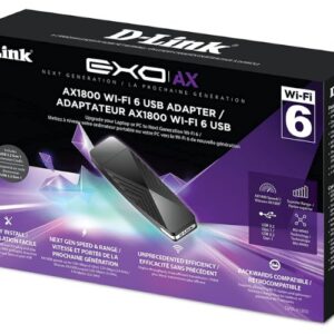 כרטיס רשת אלחוטי D-Link AX1800 Wi-Fi 6 USB Adapter DWA-X1850