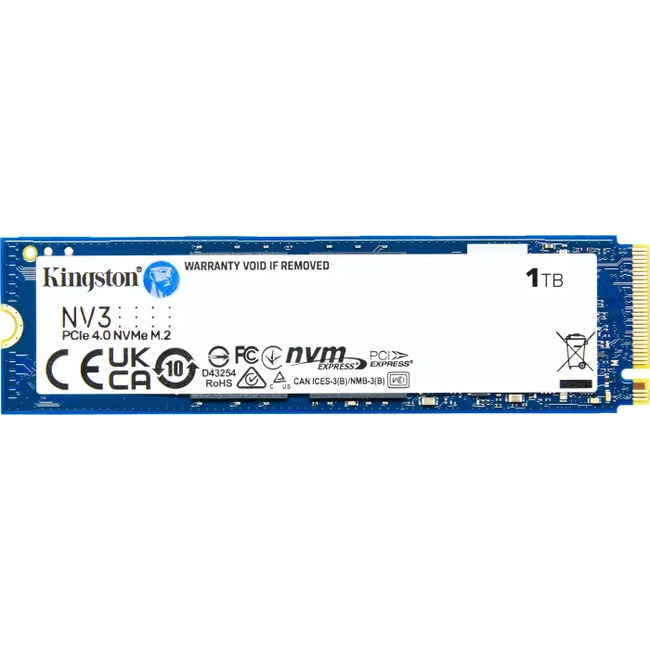 כונן 1TB SSD NVME Kingston NV3 M.2