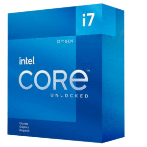 מעבד Intel i7-12700KF NO GPU 12-Cores 20-Threads 3.6GHz Turbo 5.0GHz BOX