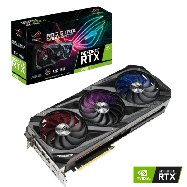 כרטיס מסך לגיימינג ASUS ROG STRIX RTX 3080 TI OC 12GB GAMING
