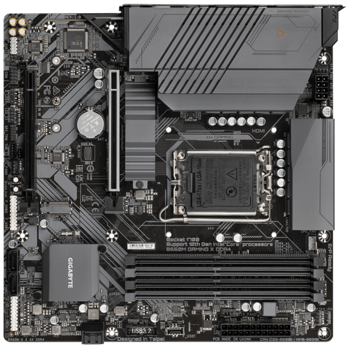לוח אם Gigabyte B660M GAMING X DDR4 Micro ATX – תמונה 2
