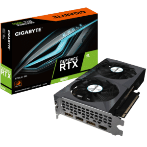 כרטיס מסך לגיימינג GIGABYTE RTX 3050 EAGLE 8GB DDR6
