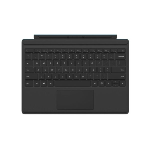 מקלדת למחשב Microsoft Type Cover QC7-00001 for Surface Pro 4 (שחור)